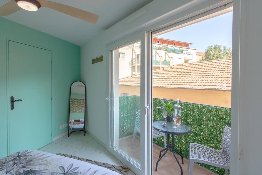 L44 1bdr Flat 10mins Walk To Port/balcon, Parking, Ac * Nizza